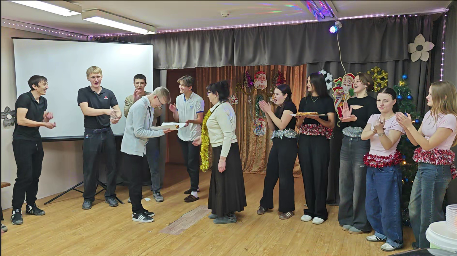 Новый год в общежитии №1